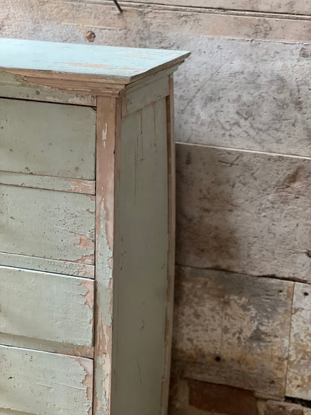 Beautiful Chippy Paint French Drawers