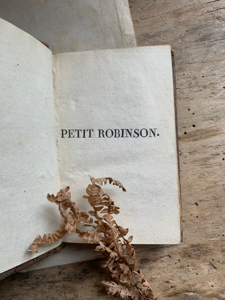 1821 Petit Robinson Book