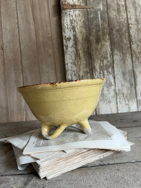 Large French Vintage Potato Bowl