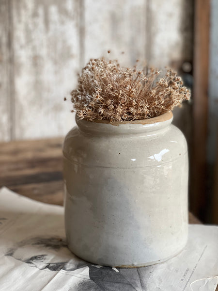Vintage French Stoneware Pot