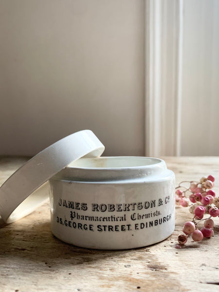 James Robertson & Co Chemist Pot