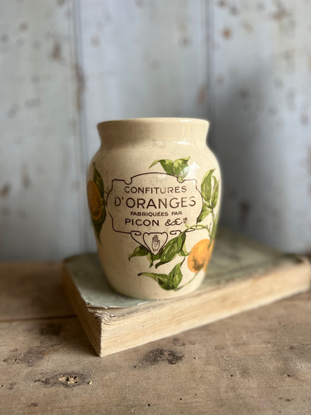 Vintage D’oranges Confit Jar