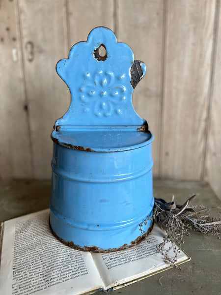 Blue Enamel Decorative Piece