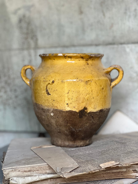 Antique French Confit Jar Small