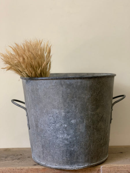French Galvanised Tub