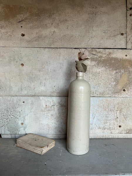 Gorgeous French Vintage Stoneware Bottle