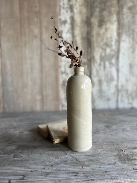 Small Vintage Stoneware Bottle