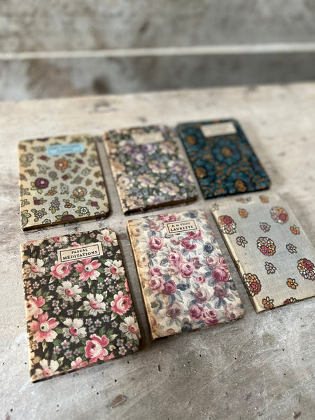 Miniature Fabric French Books for Styling