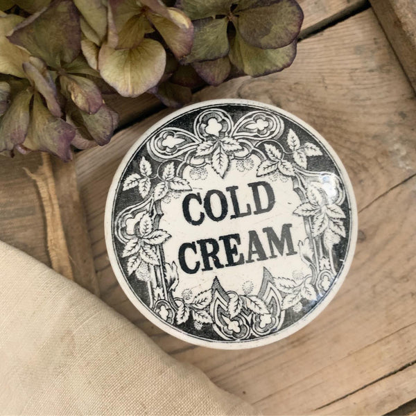 Victorian Cold Cream Pot