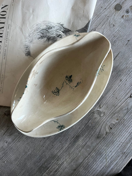 Vintage French Sauce Dish