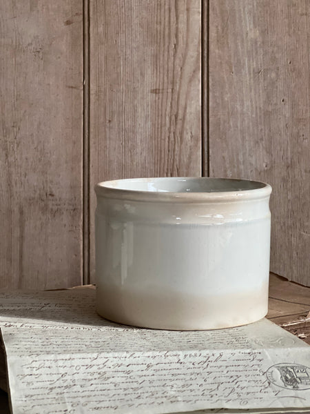 Antique French Wide Jar