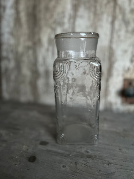 Vintage French Glass Jar