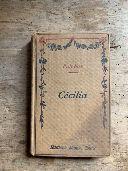 French Cecilia Antique Book