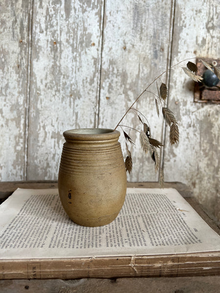 Sweet Vintage French Mustard Pot