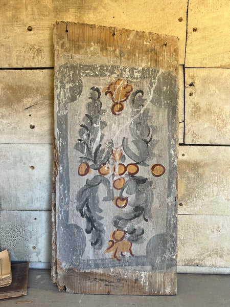 Small 17th Century Wooden Ceiling Board