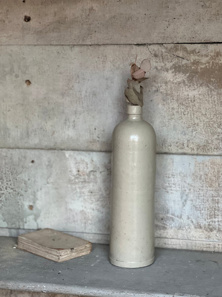 Gorgeous French Vintage Stoneware Bottle