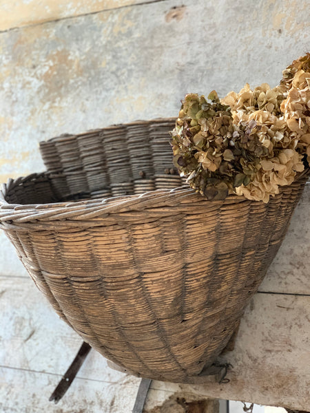 Vintage French Farming Panier