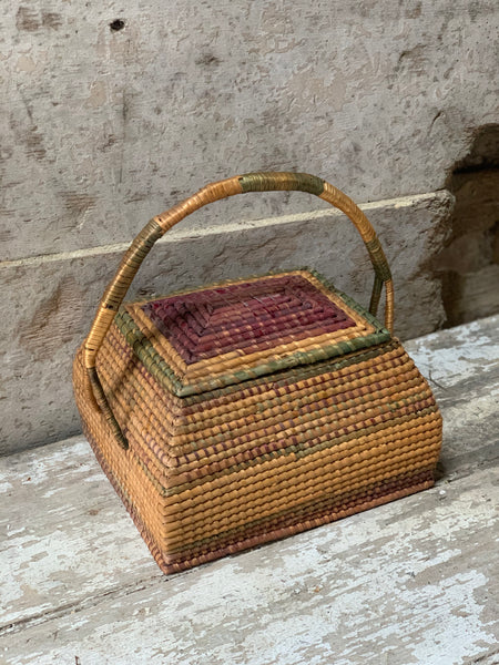 Beautiful Vintage French Basket