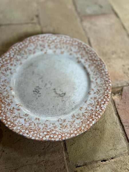 Crazed Henry Alcock Plate