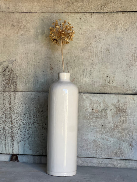 French Vintage Stoneware Cider Bottle