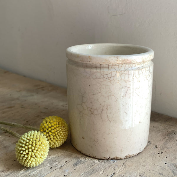 Large Crazed Vintage Inkpot