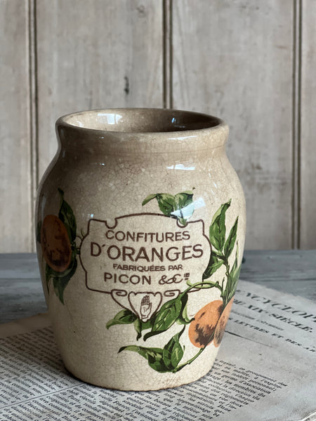 Vintage D’oranges Confit Jar