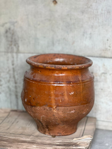 French Confit Jar Rustic
