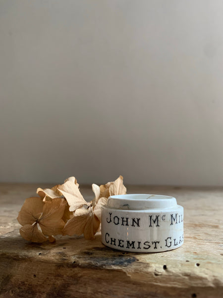 Miniature John Mc Millan Chemist Pot