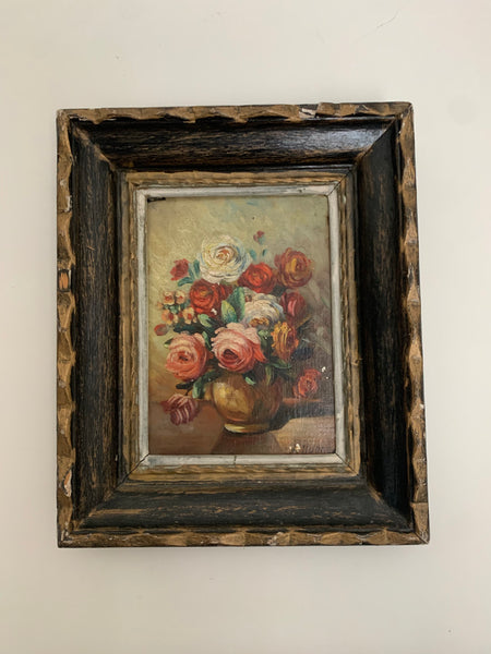 Framed Vintage French Painting