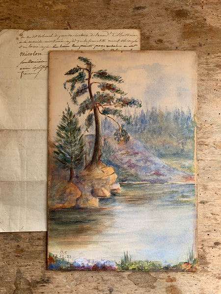 Landscape Watercolour Painting