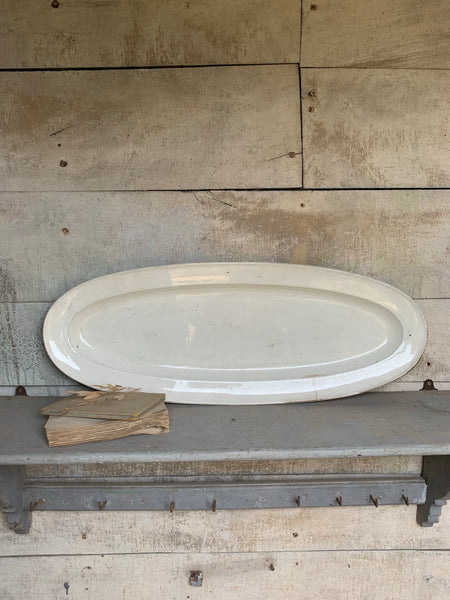 French Vintage Super Large Platter