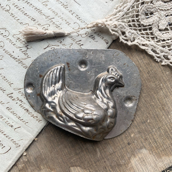 Small Vintage Hen Mould