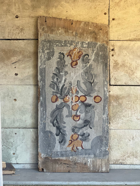 Small 17th Century Wooden Ceiling Board