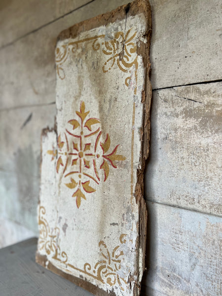 Small 17th Century Wooden Ceiling Board