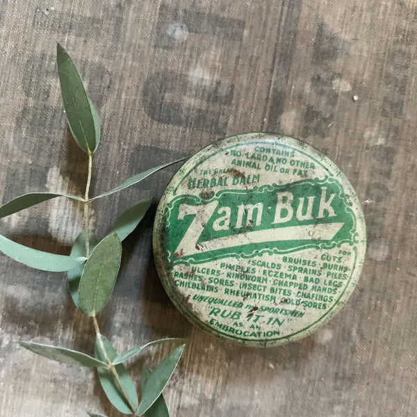 Vintage Zum Buk Tin