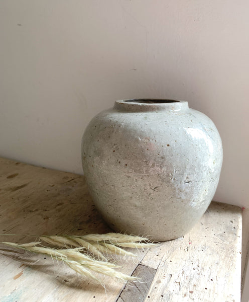 Large Blue Vintage Ginger Jar