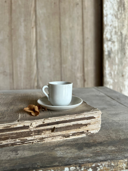 Mini Vintage Cup & Saucer Set
