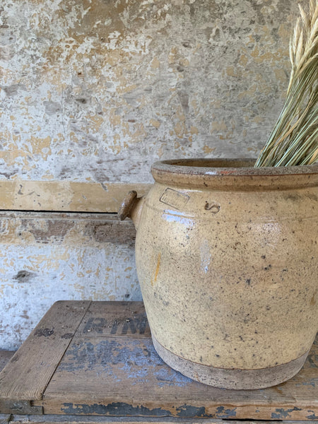 French Confit Jar Rustic