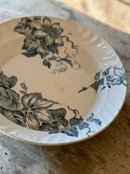 Vintage French Transferware Dish