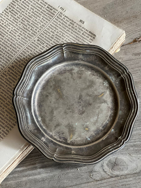 Little Metal French Plate