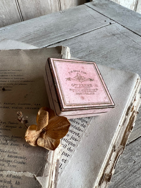 Vintage French Watchmakers Box