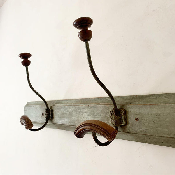 Mounted French Vintage Wall Hooks