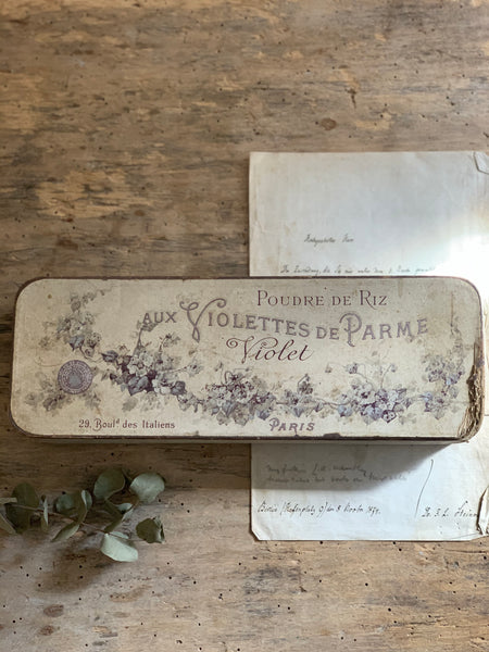 Vintage Violet Soap Box