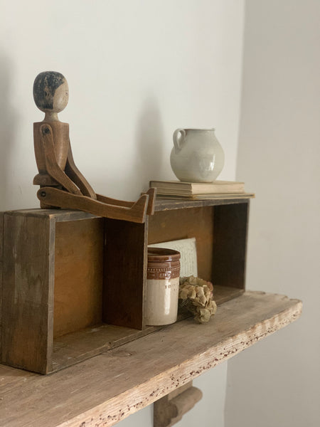 Vintage Cubby Display