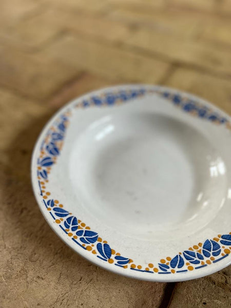 Small Vintage French Stencil Dish