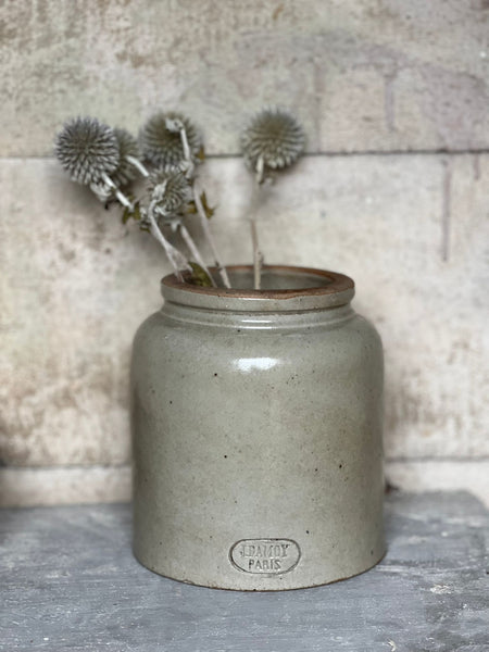 Medium French Stoneware Jar