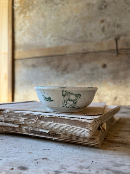 Small French Transferware Bowl