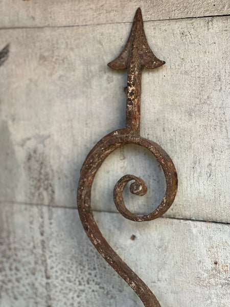 Antiques wrought Iron Decorative Piece