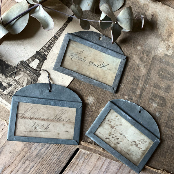 Vintage French Wine Tags