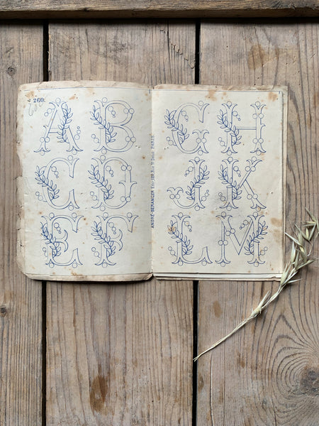 French Alphabet Sampler Book